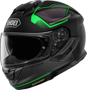 SHOEI GT-AIR3 MIKE TC-4 teljes arcú sisak, fekete/matt zöld