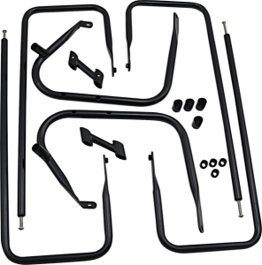 Saddlebag Guard/side Rail Kits Black, 1, nordicamoto.ro