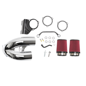 Tuned Induction Air Cleaner Silver, 1, nordicamoto.ro
