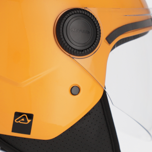 Acerbis Brezza Jet sisak, sárga, M-es méret, 4, nordicamoto.ro