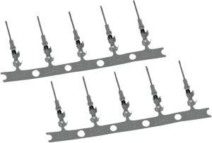 Deutsch Dtm Plug And Receptacle Kit Silver, 1, nordicamoto.ro