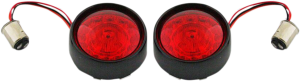 Probeam® Bullet Bezel Rear Led Turn Signal Inserts Gloss Black