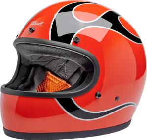 Gringo Flames Helmet Orange  XS, 1, nordicamoto.ro