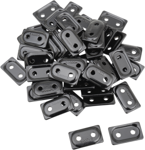 Double Digger® Aluminum Support Plates Black, 2, nordicamoto.ro