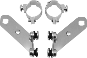 Custom Lower Deflector Mount Kit Silver