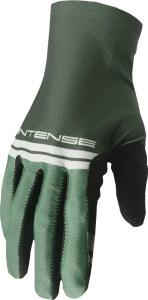 Thor Intense Assist Censis MTB kesztyű, fekete/erdei zöld