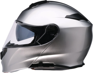Solaris 2.0 Solid Silver XL felhajtható sisak, 1, nordicamoto.ro
