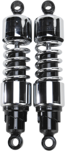 412 Series Cruiser Shocks Black, Chrome