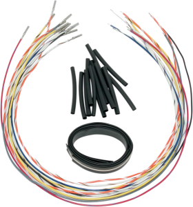 Universal Handlebar Switch Wire Extension Black