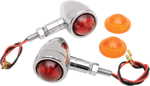 Custom Bullet Marker Lights Chrome