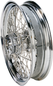 Rear Wheel 16x3.5 60-spoke Chrome Silver