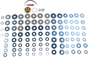 Gold Valve Shock Kit Gold, 1, nordicamoto.ro