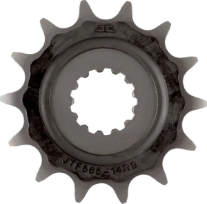 JT SPROCKETS közbenső tengely elülső lánckerék, fekete, természetes , nordicamoto.ro