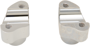 Buffalo Billet Aluminum Handlebar Riser Silver, 1, nordicamoto.ro