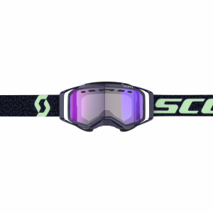 Scott Goggle Prospect Snow Cross LS dark purple/mint green / light sensitive blu, 2, nordicamoto.ro