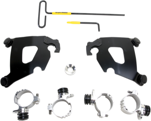 Cafe Fairing Trigger-lock Hardware Kit Black