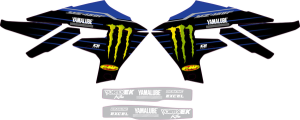 Complete Graphics Kit Black, Blue 
