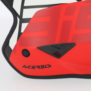 Acerbis Aria Sport Jet sisak, szürke/piros, M-es méret, 2, nordicamoto.ro