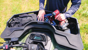 CFMOTO ATV ELSŐ TÁROLÓKOSÁR – FEKETE, 2, nordicamoto.ro