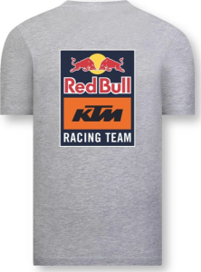 KTM RB Lifestyle hátsó nyomtatott mintás póló, szürke, XS, 2, nordicamoto.ro