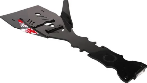 AXP Racing motorvédő a Yamaha YFZ 450R/YFZ 450RSE (2009–2023) modellekhez, fekete/piros, 3, nordicamoto.ro
