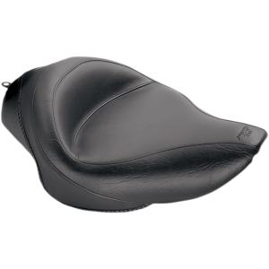 Wide Vintage Solo Seat Black