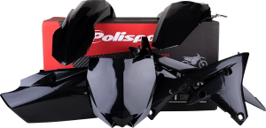 Karosszériakészlet Yamaha-hoz, fekete, 3, nordicamoto.ro