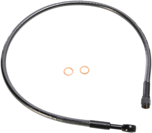 Alternate Length Designer Series Abs-specific Front Brake Line Kit Black, Black Pearl, 2, nordicamoto.ro