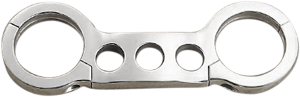 Chrome Billet Aluminum Fork Truss Chrome, 1, nordicamoto.ro