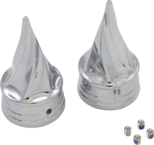 Front Axle Nut Cover Silver