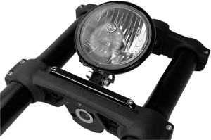 Headlight Base Bracket And Mount Block Black