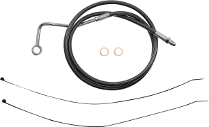 Black Pearl Designer Handlebar Installation Kit Black