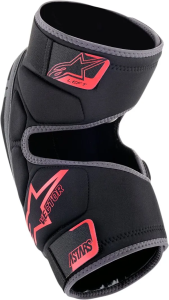 Alpinestars Vector MTB térdvédők, fekete/piros, L/XL méretben, 1, nordicamoto.ro