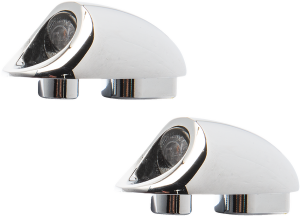Neowise 3-1 Mini Fender Strut Indicator Lights Chrome, 2, nordicamoto.ro