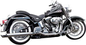 Slip-on Mufflers For True Dual Headers Chrome, 2, nordicamoto.ro