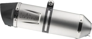 LeoVince LV One Evo Slip-On kipufogórendszer – rozsdamentes acél, titánhatású, 2, nordicamoto.ro