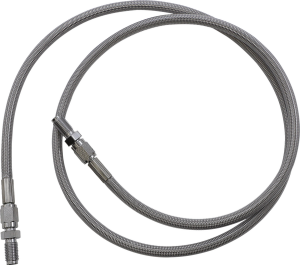 Extended Length Brake Line Silver Oversize [+152 mm (6'')], 1, nordicamoto.ro