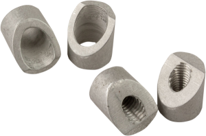 Halo Bar End Mirror Adapters Silver, 1, nordicamoto.ro