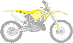 Replica Team Seat Cover Yellow, 2, nordicamoto.ro