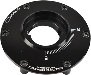 Halo Fuel Cap Base Black, 1, nordicamoto.ro