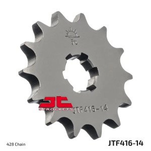JT SPROCKETS Első lánckerék, természetes színű , nordicamoto.ro
