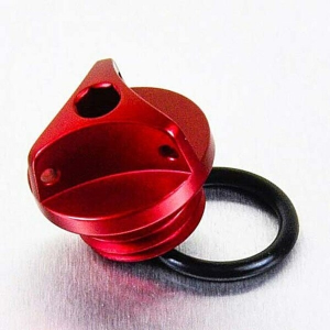 Oil Filler Caps Red