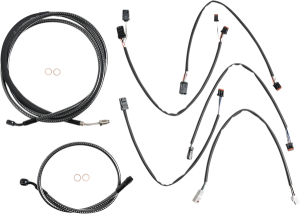 Karbonfibr Designer Handlebar Installation Kit Silver