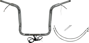 Plug & Play Ez Install 1-1/2(r) Round Top Handlebar Kit Silver, 1, nordicamoto.ro