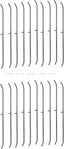 Replacement Easy Steer Bars Black, 2, nordicamoto.ro