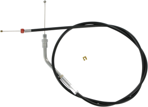 Black Vinyl Throttle/idle Cable Black Standard, 1, nordicamoto.ro