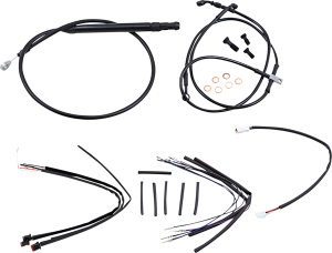Jail Bar Cable Kit Black