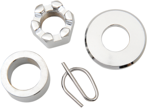 Axle Spacer/nut Kit Silver, 2, nordicamoto.ro