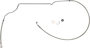 Xr Stainless Dot Brake Line Kit Chrome, Sterling Chromite® Ii