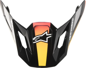 Alpinestars S-m7 Rise Black sisak napellenzője